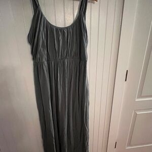 J Crew Teal Maxi Dress